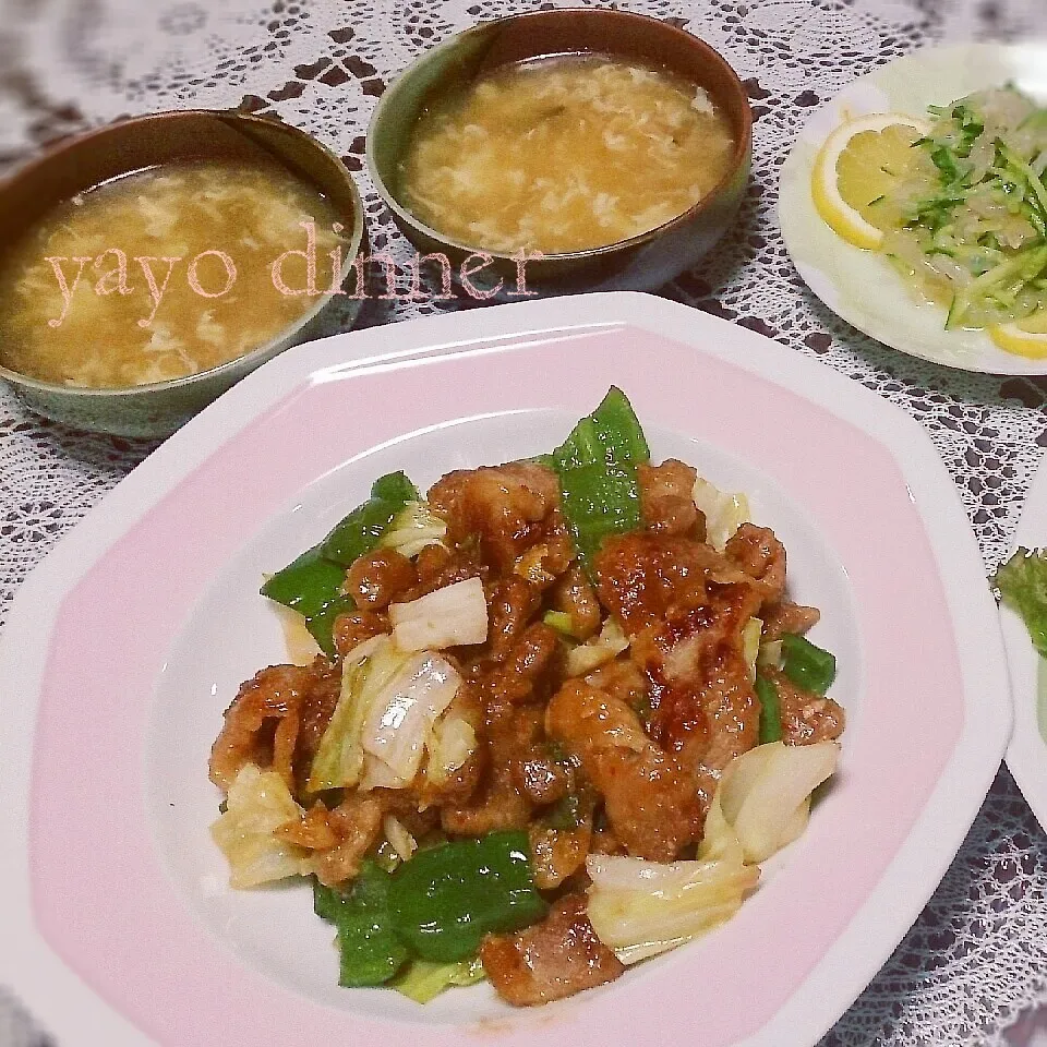 14.09.15の晩ごはん②❤|💗やよ💗さん