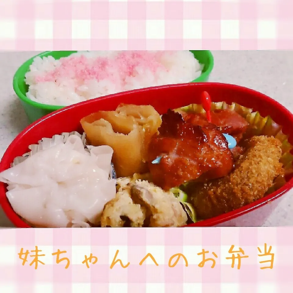 14.08.05の妹ちゃんへのお弁当🍱|💗やよ💗さん