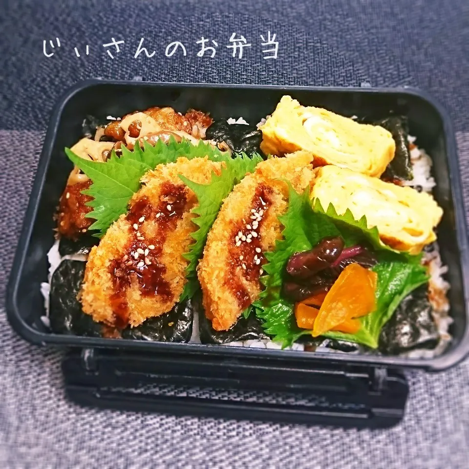 じぃさんのお弁当②|mugioさん