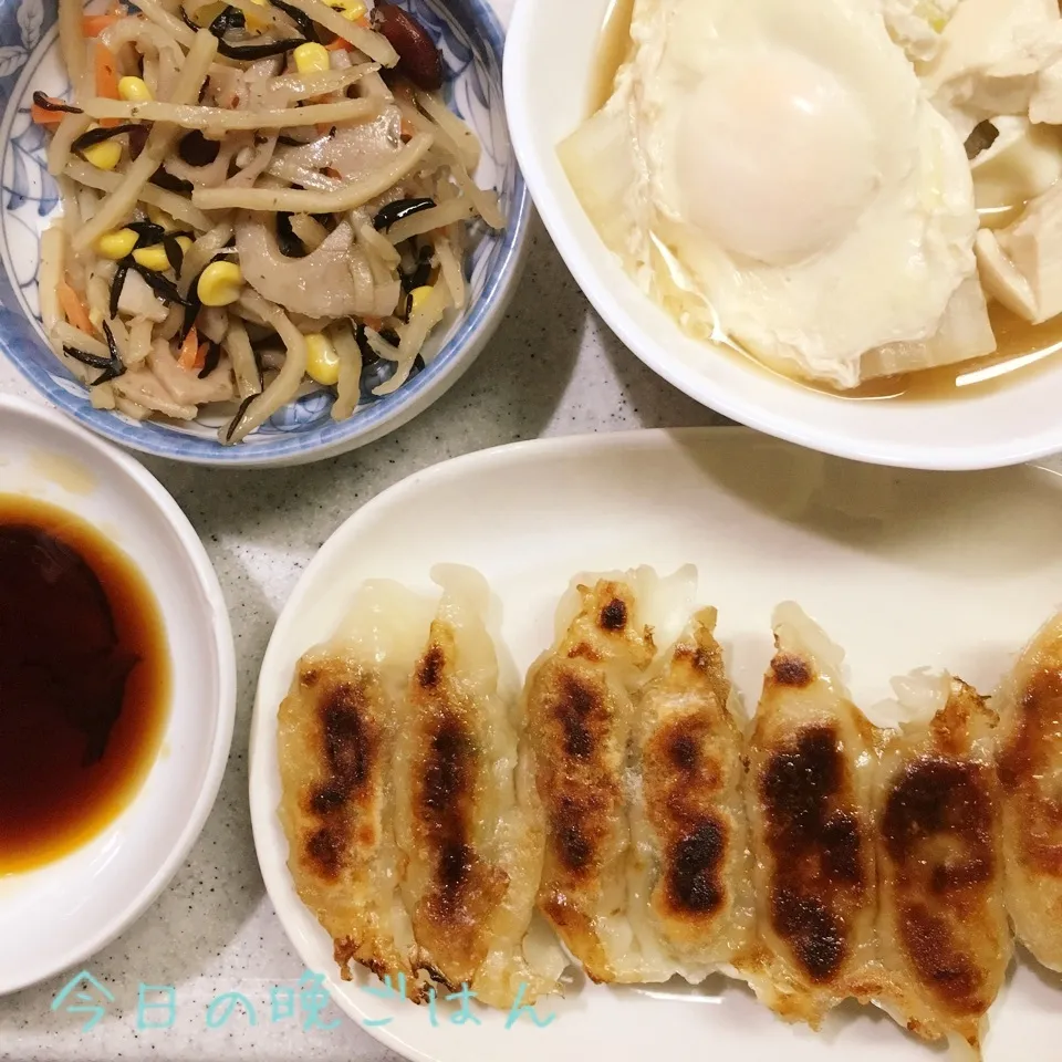 餃子 豆腐と白菜の炊いたん|よっぴぃさん