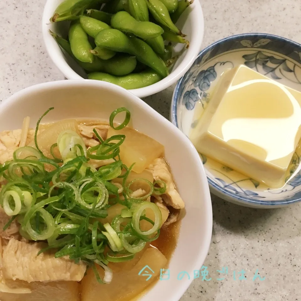 大根と鶏胸肉の煮物|よっぴぃさん