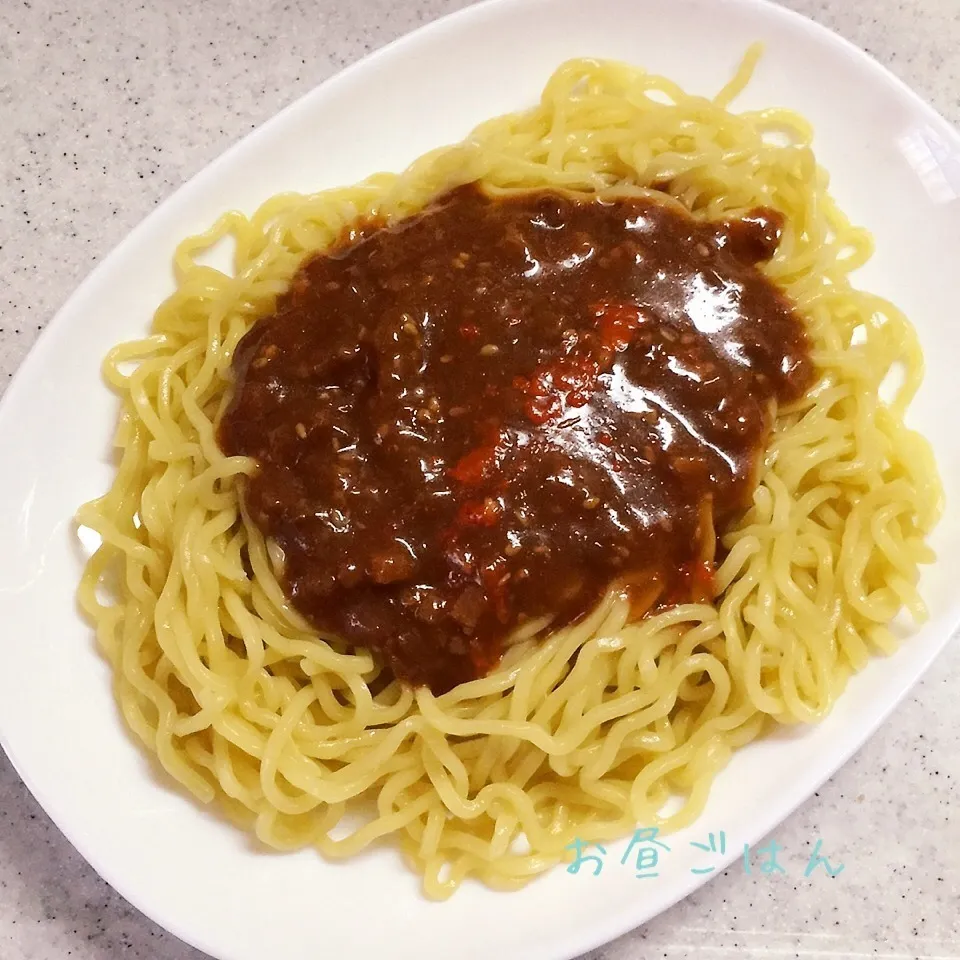 ジャージャー麺 工夫無し|よっぴぃさん