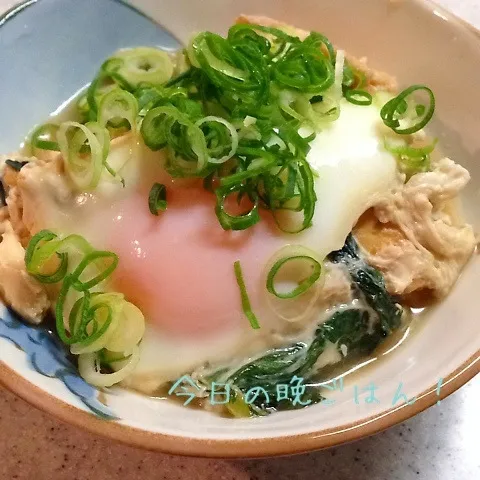 小松菜と厚揚げの煮物|よっぴぃさん