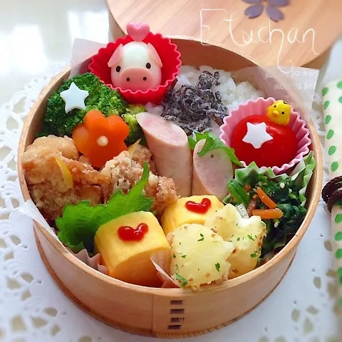 次女の夜勤弁当♡(*^^*)|★えっちゃん★さん