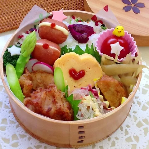 次女の夜勤弁当♡(*^^*)|★えっちゃん★さん