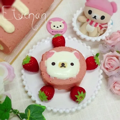 コリラックマのロールケーキ♡(*/▽＼*)|★えっちゃん★さん