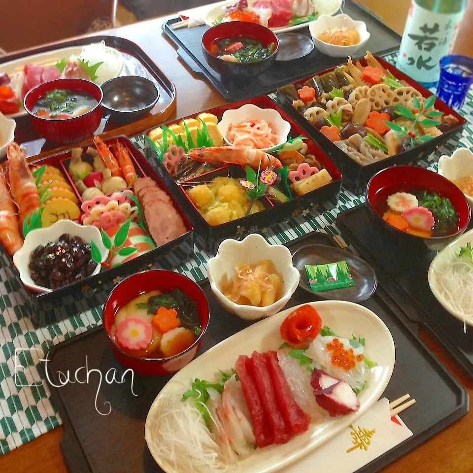 新年のお節ご飯〜♡。(*^^*)|★えっちゃん★さん