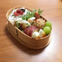 Snapdishの料理写真:高校生弁当0911|らんまるさん