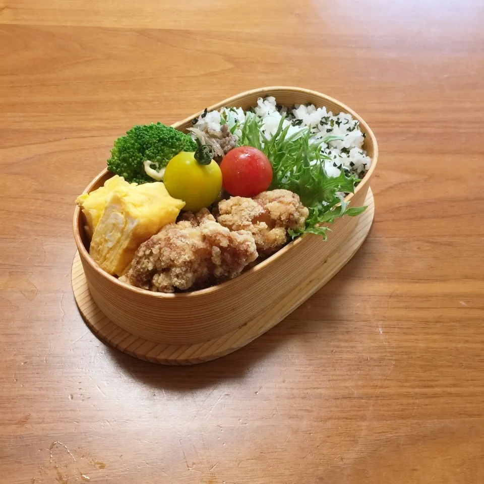 Snapdishの料理写真:高校生弁当0713|らんまるさん