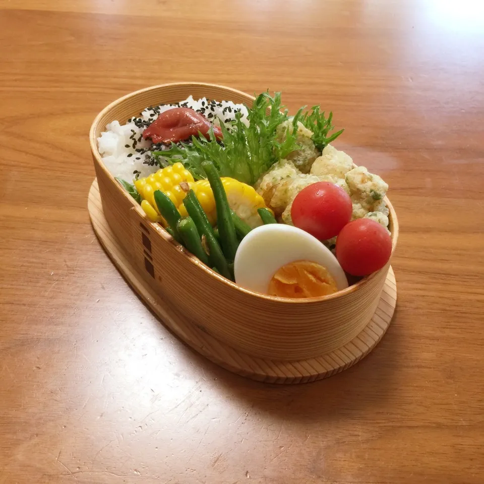 Snapdishの料理写真:高校生弁当0707|らんまるさん