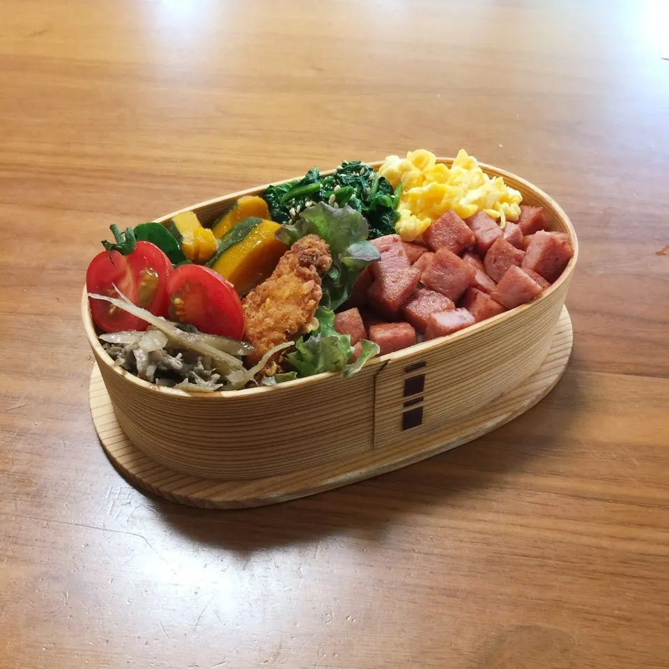 Snapdishの料理写真:高校生弁当0525|らんまるさん