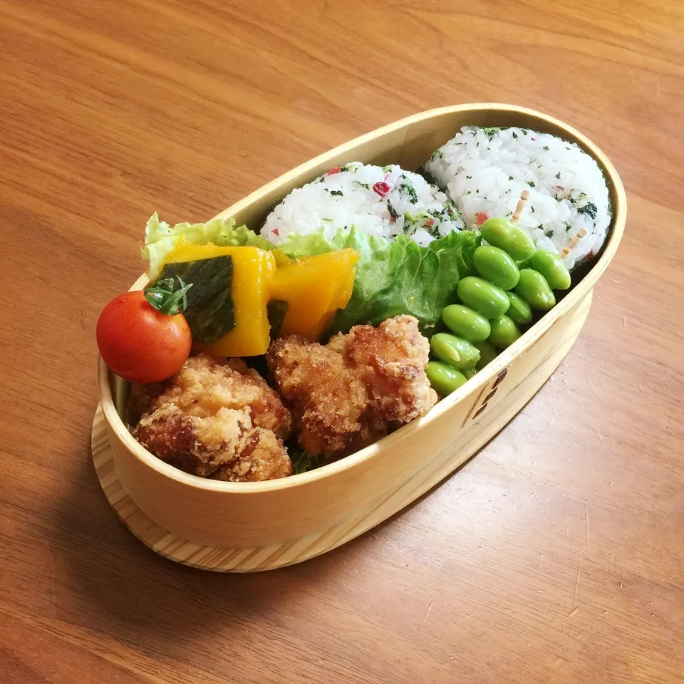 Snapdishの料理写真:高校生弁当0729|らんまるさん