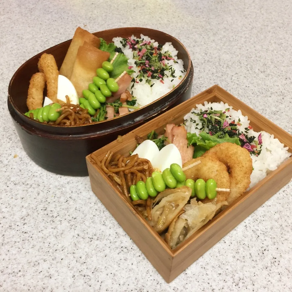 Snapdishの料理写真:高校生弁当0727|らんまるさん