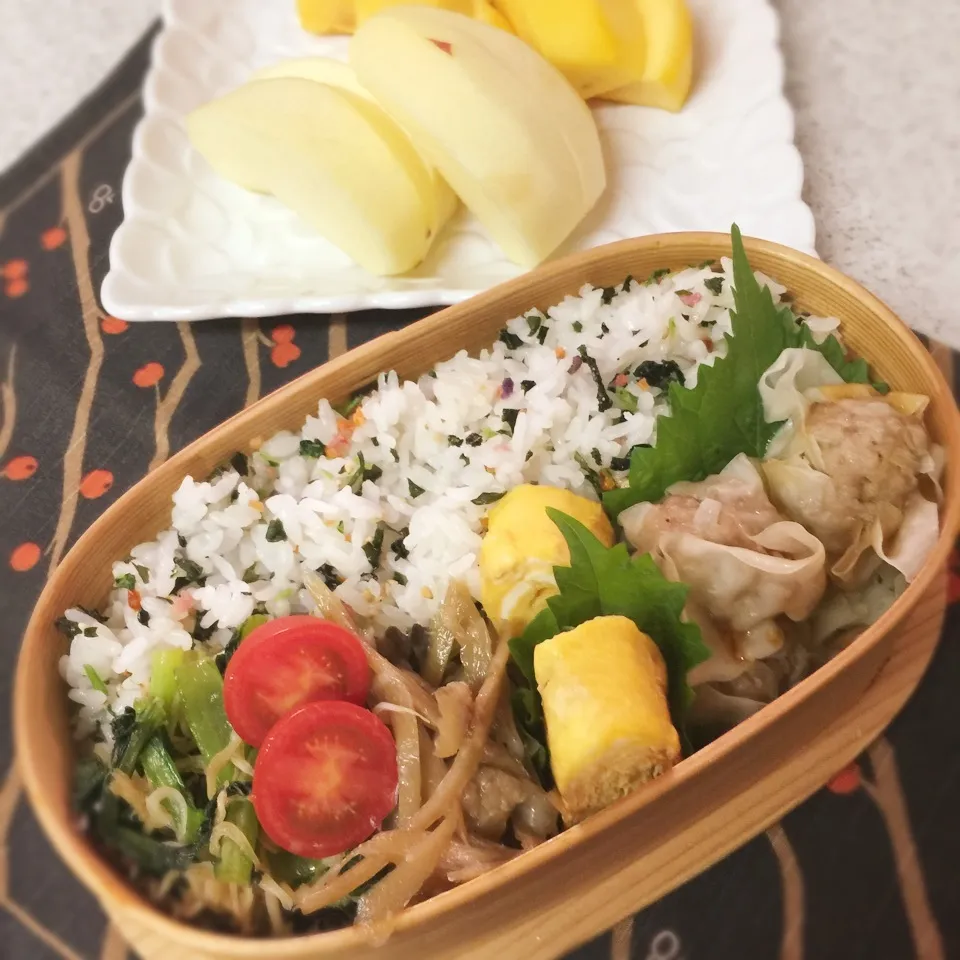 Snapdishの料理写真:高校生弁当1011|らんまるさん