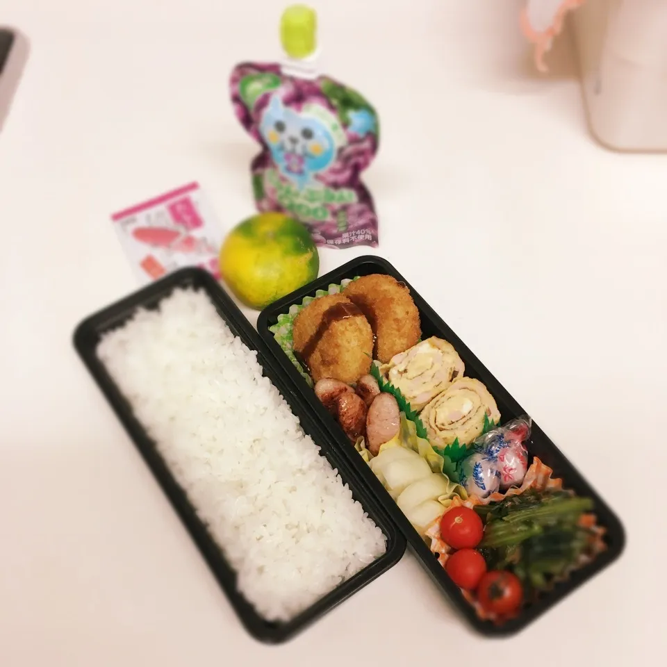 Snapdishの料理写真:中学生男子弁当|yukさん