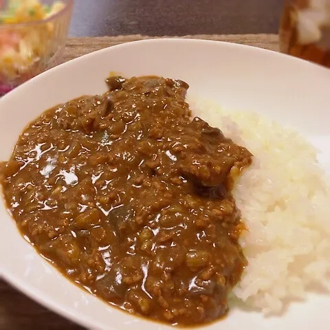 子供も大好きな♥︎ナスとひき肉のカレー♪|ゆきさん