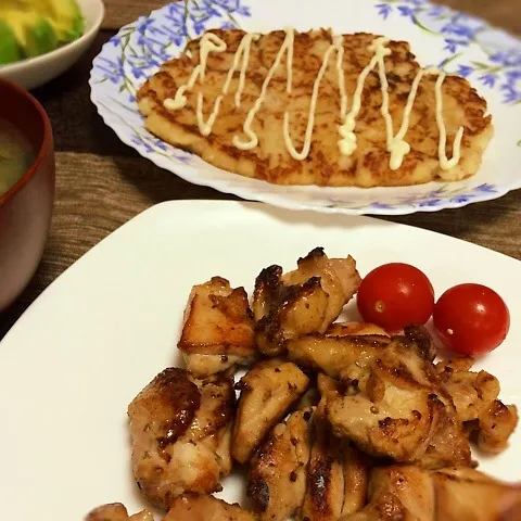 Snapdishの料理写真:マネっこ♡チキンの塩レモン♪|ゆきさん