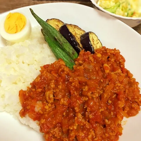 挽き肉とトマトの夏カレー♪|ゆきさん