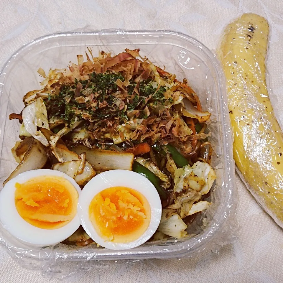 8/3のお弁当 定番 焼きそば弁当|卯月さん