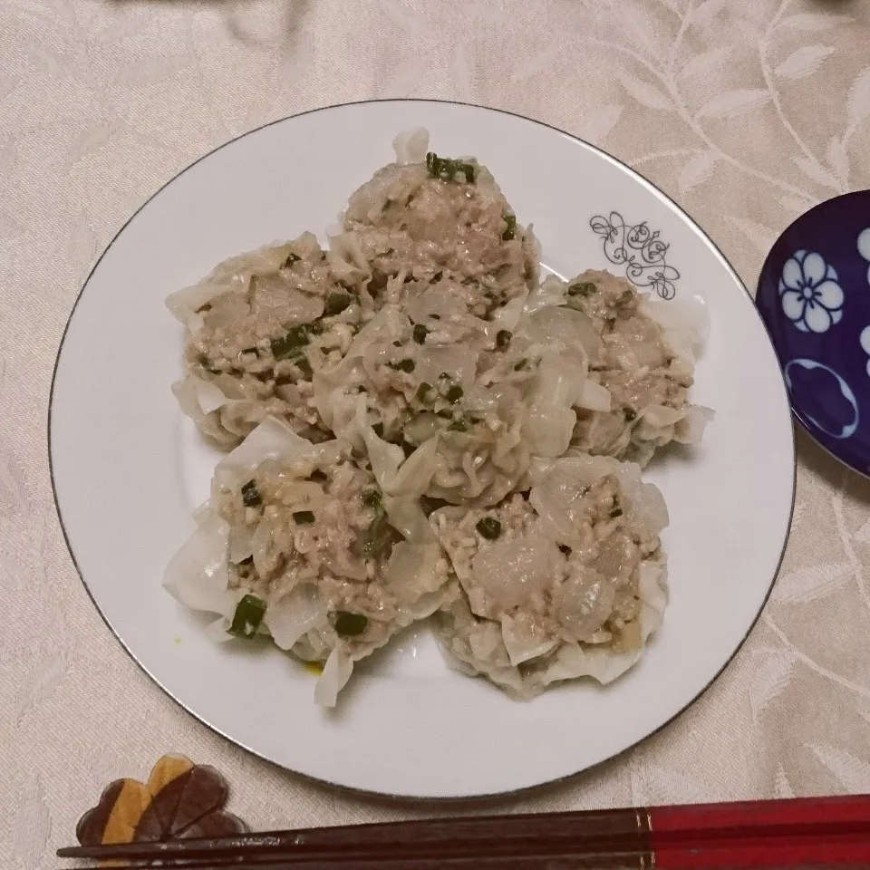 Snapdishの料理写真:6/9の夕食 シュウマイ|卯月さん