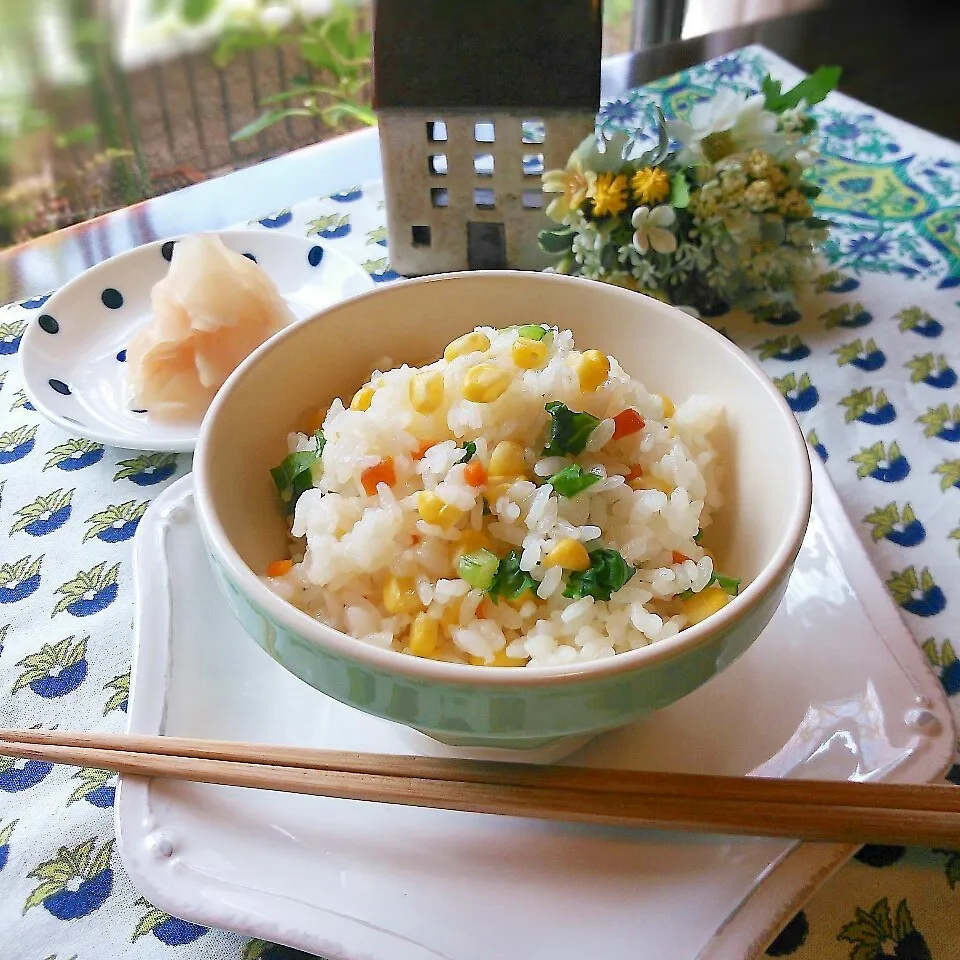 フレッシュ・コーンの炊き込みご飯♪|ゆりこさん