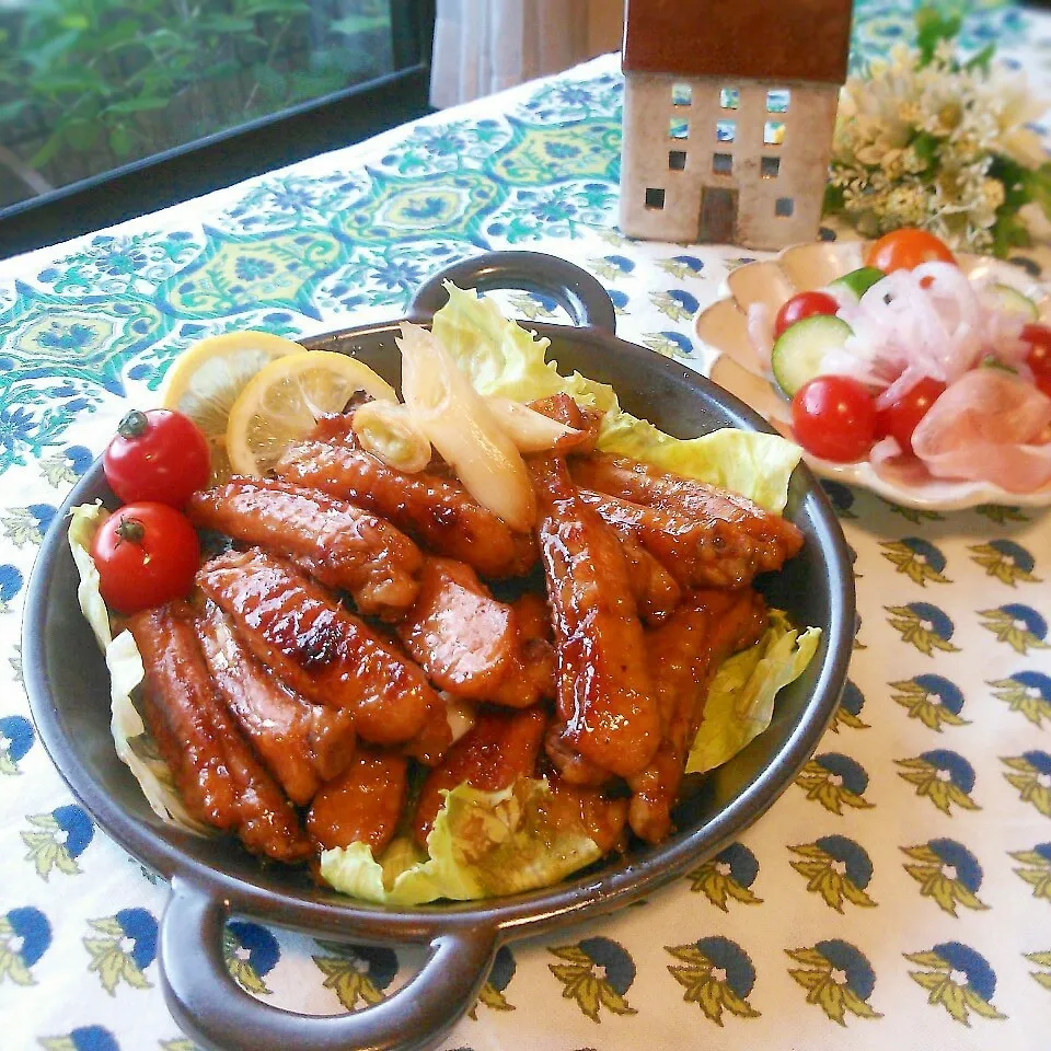 我が家の手羽中焼き鳥☆|ゆりこさん