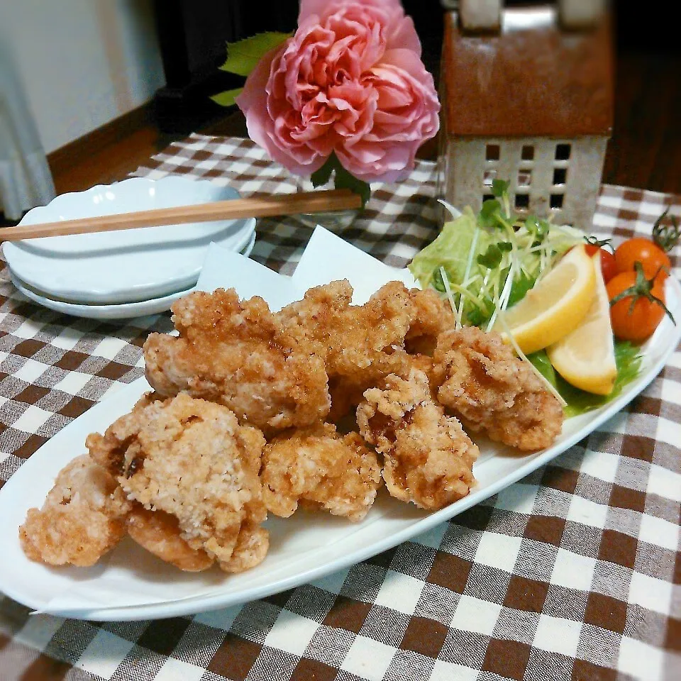 Snapdishの料理写真:柚子胡椒から揚げ|ゆりこさん