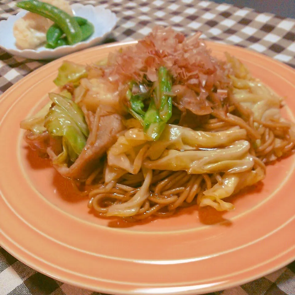 春キャベツの焼きそば|ゆりこさん