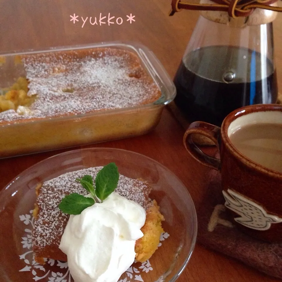 Snapdishの料理写真:アーモンドプードルでアップルケーキ♡|yukkoさん