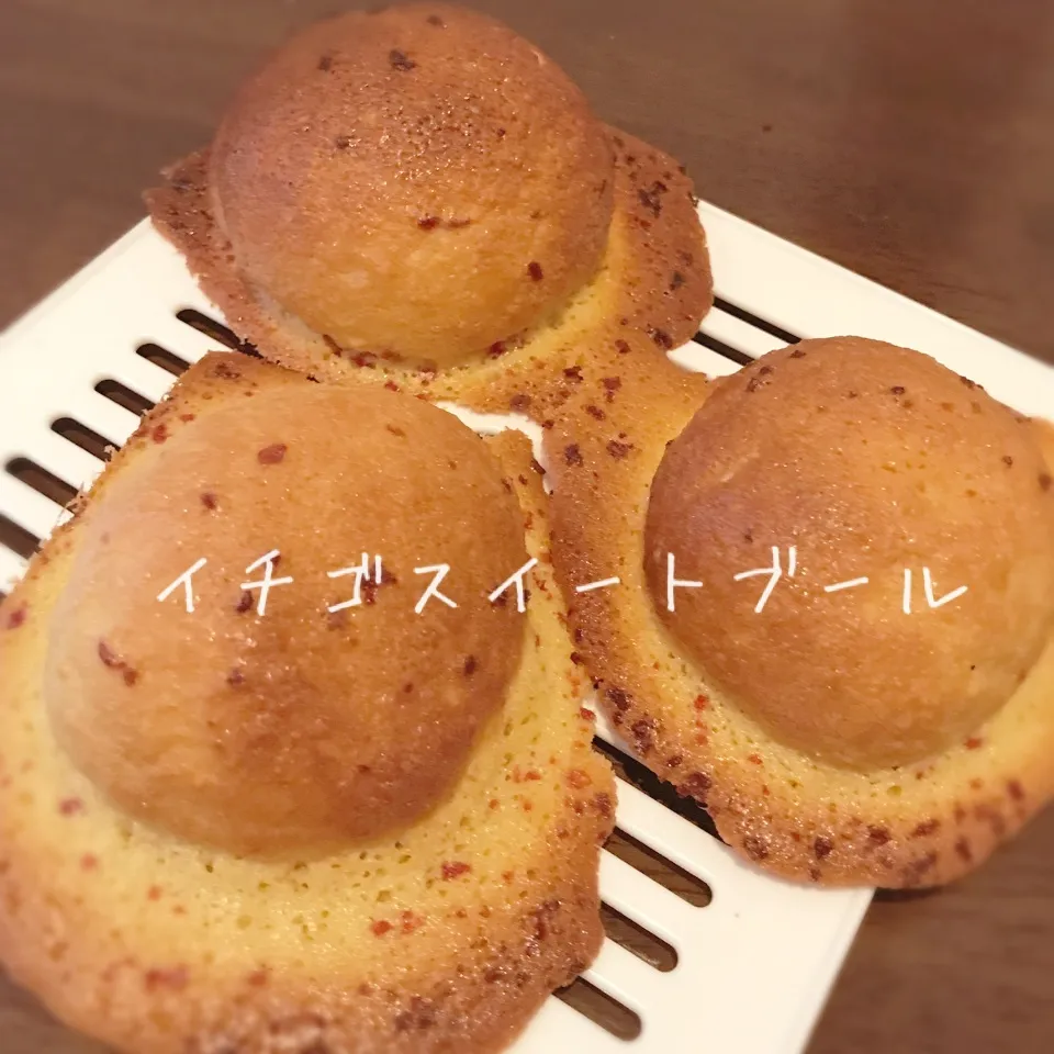 イチゴスイートブール🍓🥖💓|☆Kinuyo☆さん