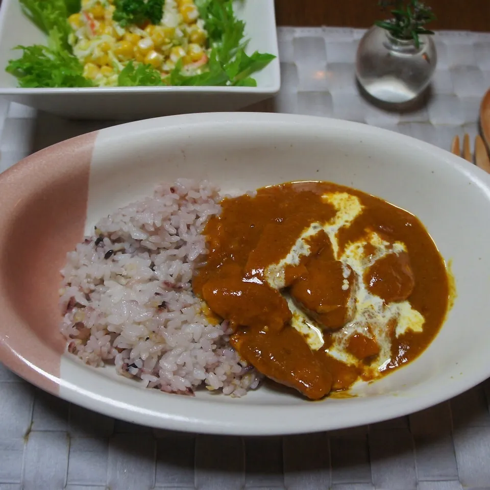 チキンバターカレー…トマトジュースでヘルシーに♪|chapkanonさん