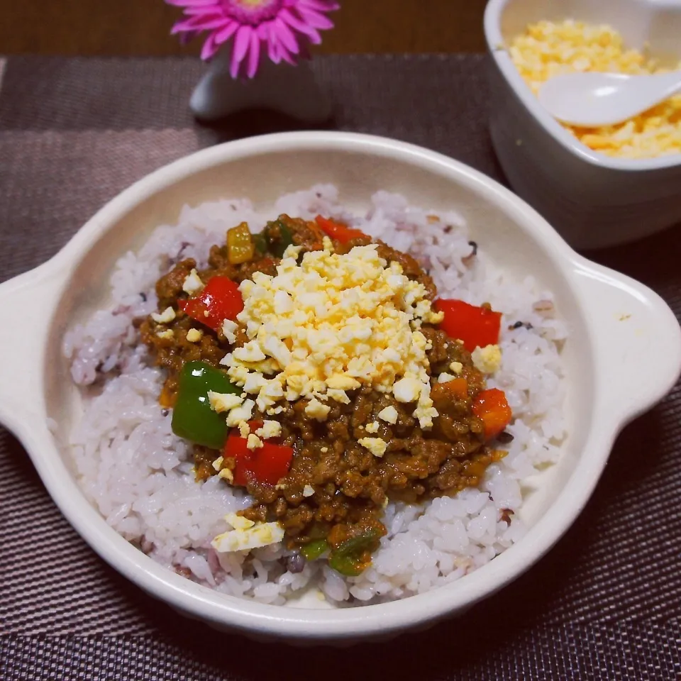 ドライカレー…パプリカで彩りよく♪|chapkanonさん