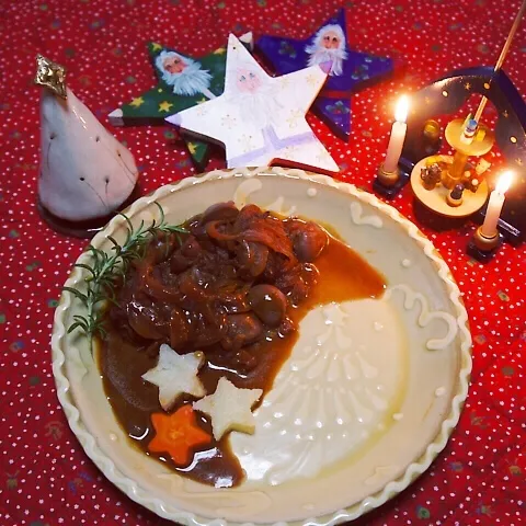 鶏肉の赤ワイン煮…「ダヤンのミステリークッキング」より|chapkanonさん