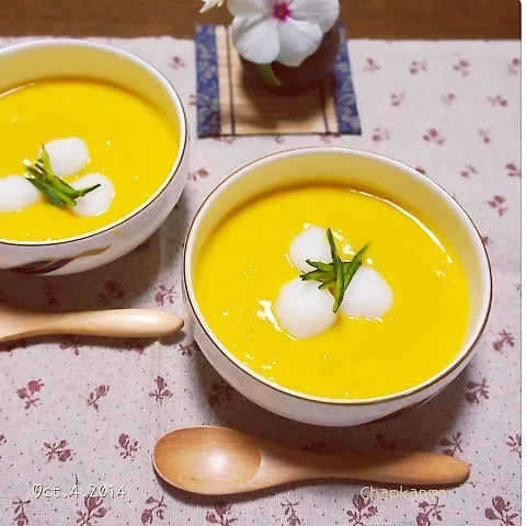 豆乳で作るかぼちゃのすり流し|chapkanonさん