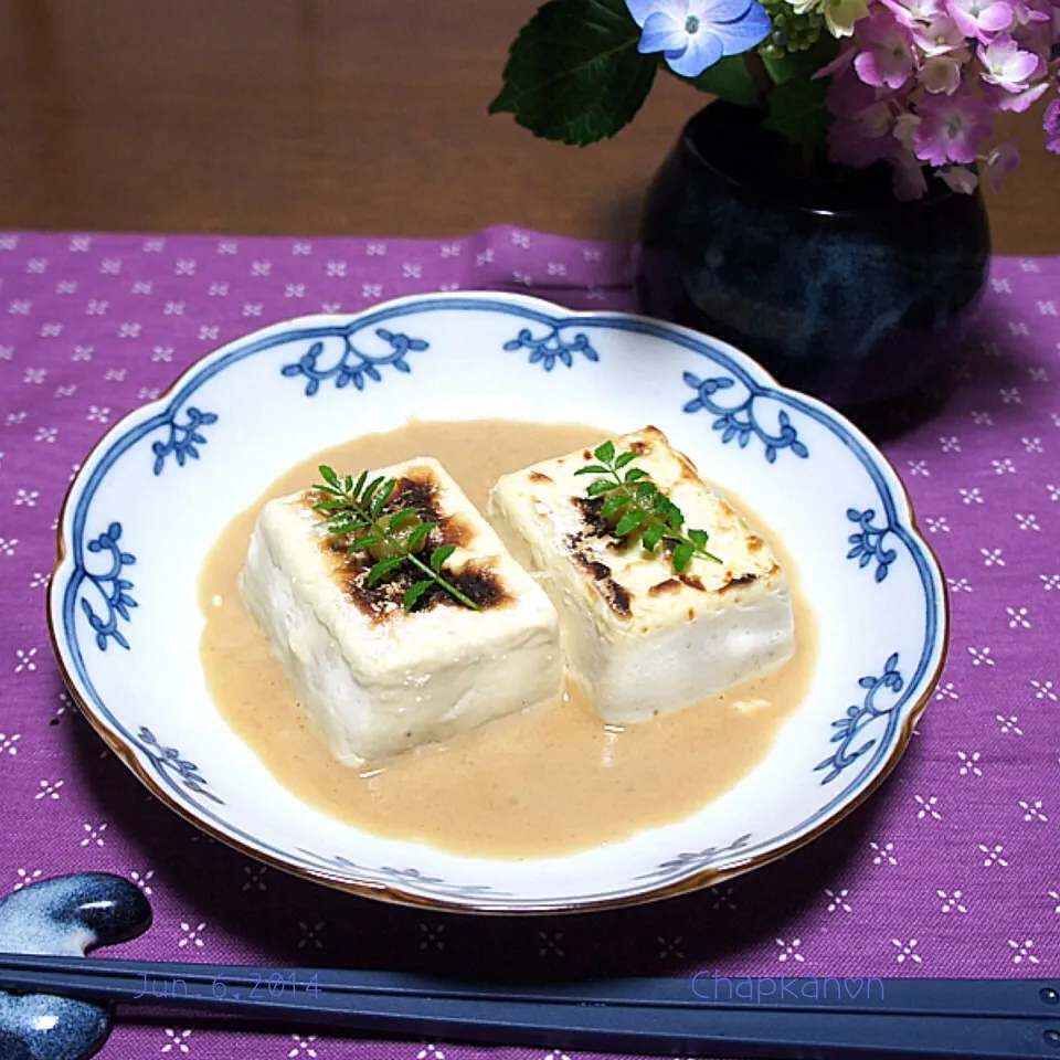 おうちで料亭の味☆焼き胡麻豆腐|chapkanonさん