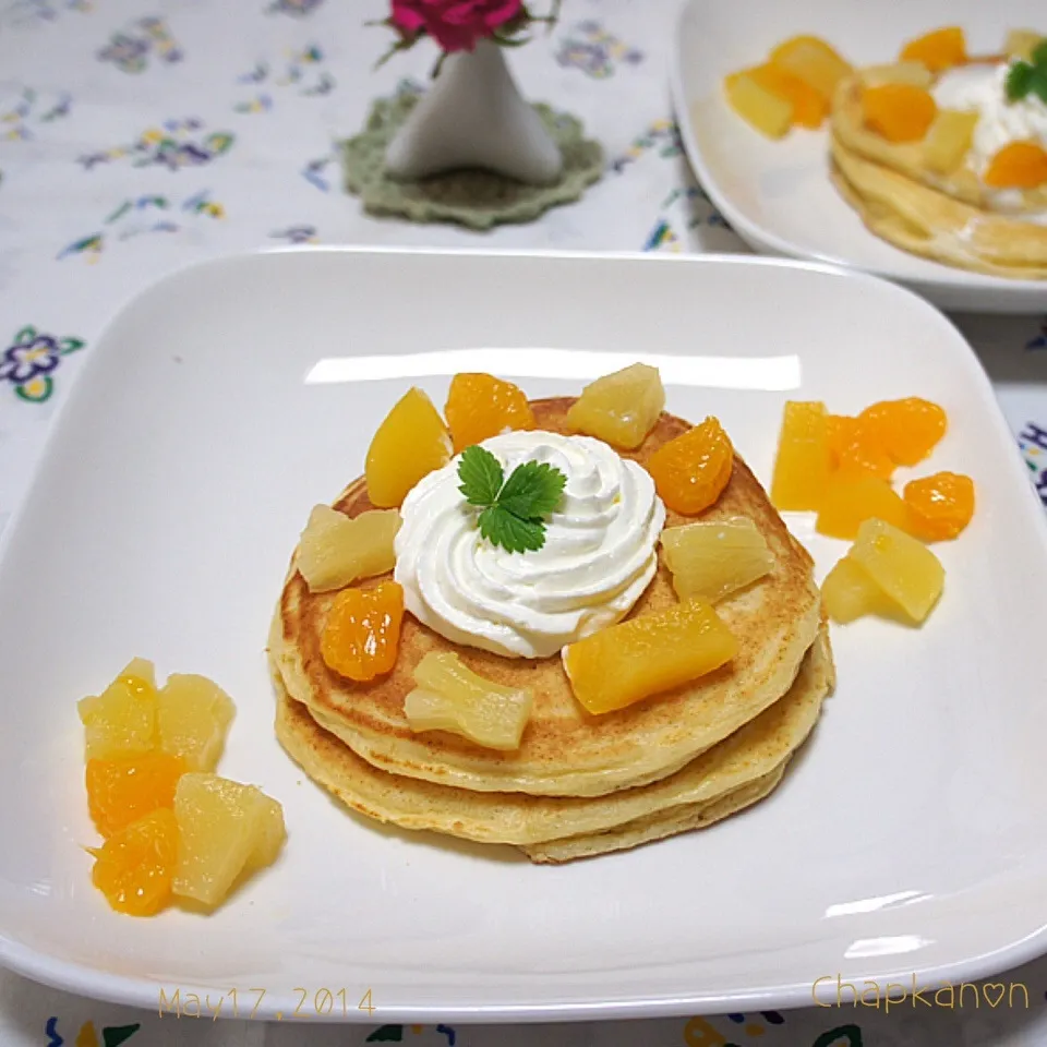 パンケーキ☆ちょっとだけEggs'n Things風|chapkanonさん