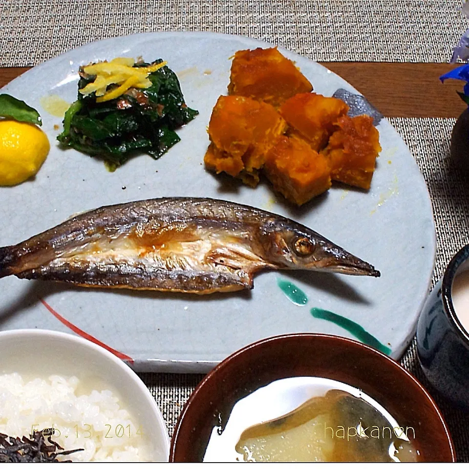 一汁三菜…昔ながらの日本の食卓|chapkanonさん