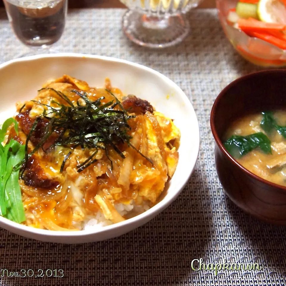 ☆トロトロ卵のカツ丼☆|chapkanonさん