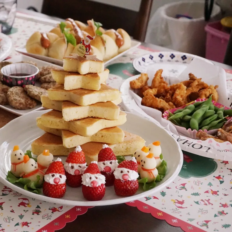 Snapdishの料理写真:クリスマスパーティ✨|みぃさん