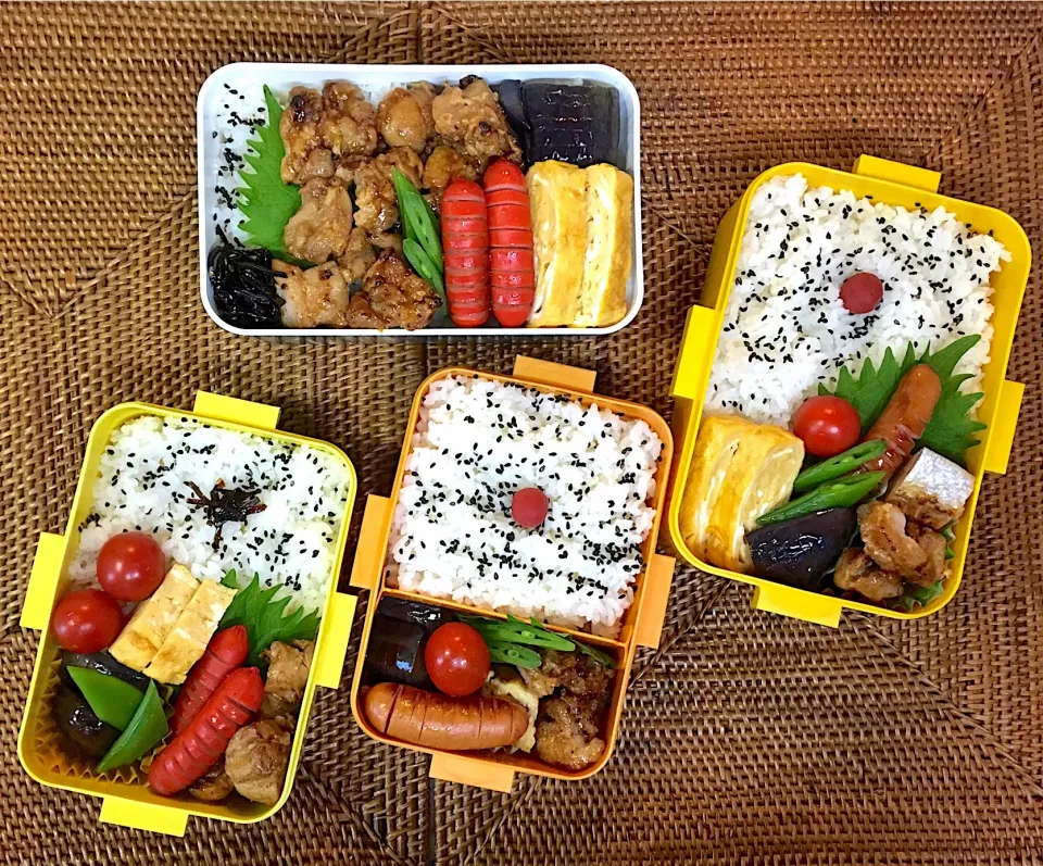 #中高生弁当  #父ちゃん弁当 #焼き鳥|よちこさん