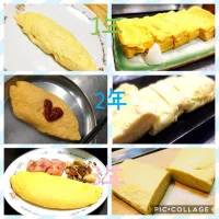 Snapdishの料理写真:オムレツ だし巻き  〜成長過程〜|akmさん