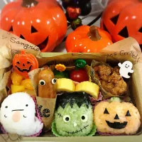 Snapdishの料理写真:Halloween弁当🎃👻|kaaco☆さん