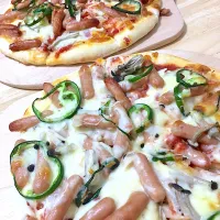 具沢山のピザ🍕|せんちゃんさん