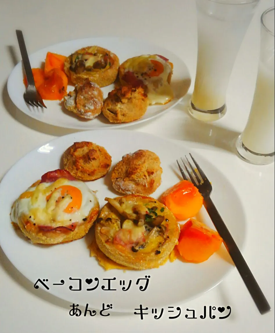 最強の朝食❗イングリッシュマフィン|みったんさん