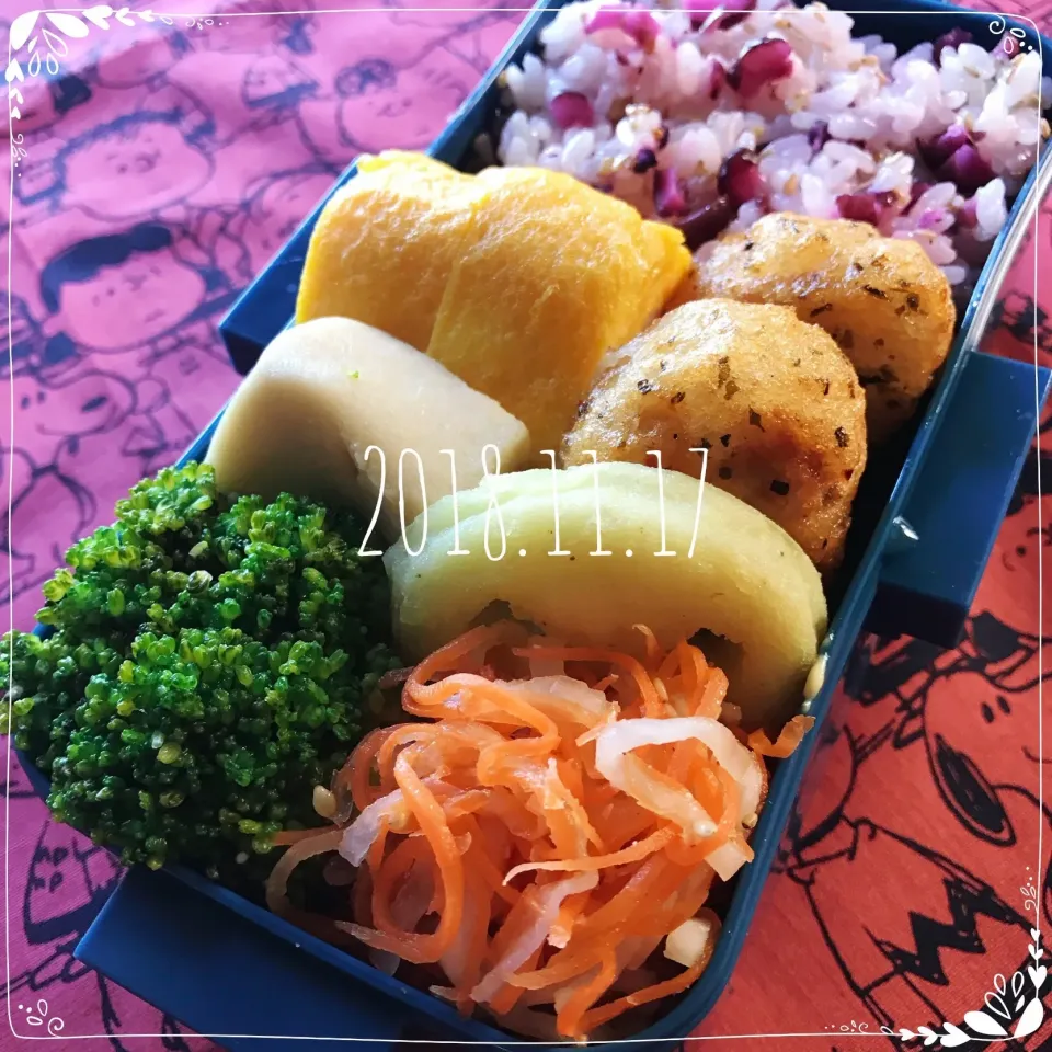 唐揚げ(レモンバジル風味)弁当|市川千夏さん