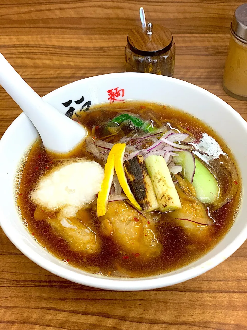 麺や福座 かき醤油らーめん 1,000円|Miki Takeuchiさん