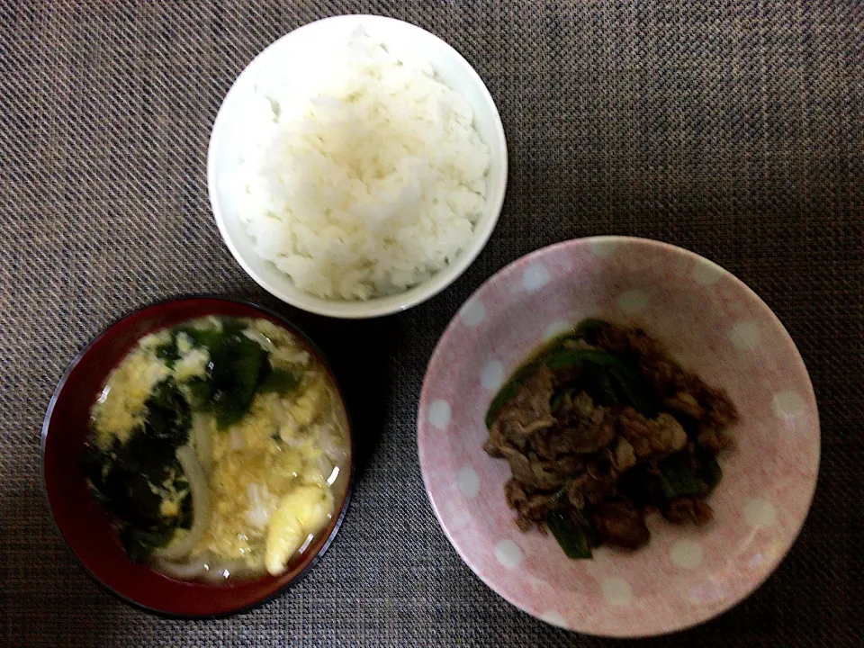 牛肉ピーマン炒め(ハーフ)ご飯|ばーさんさん