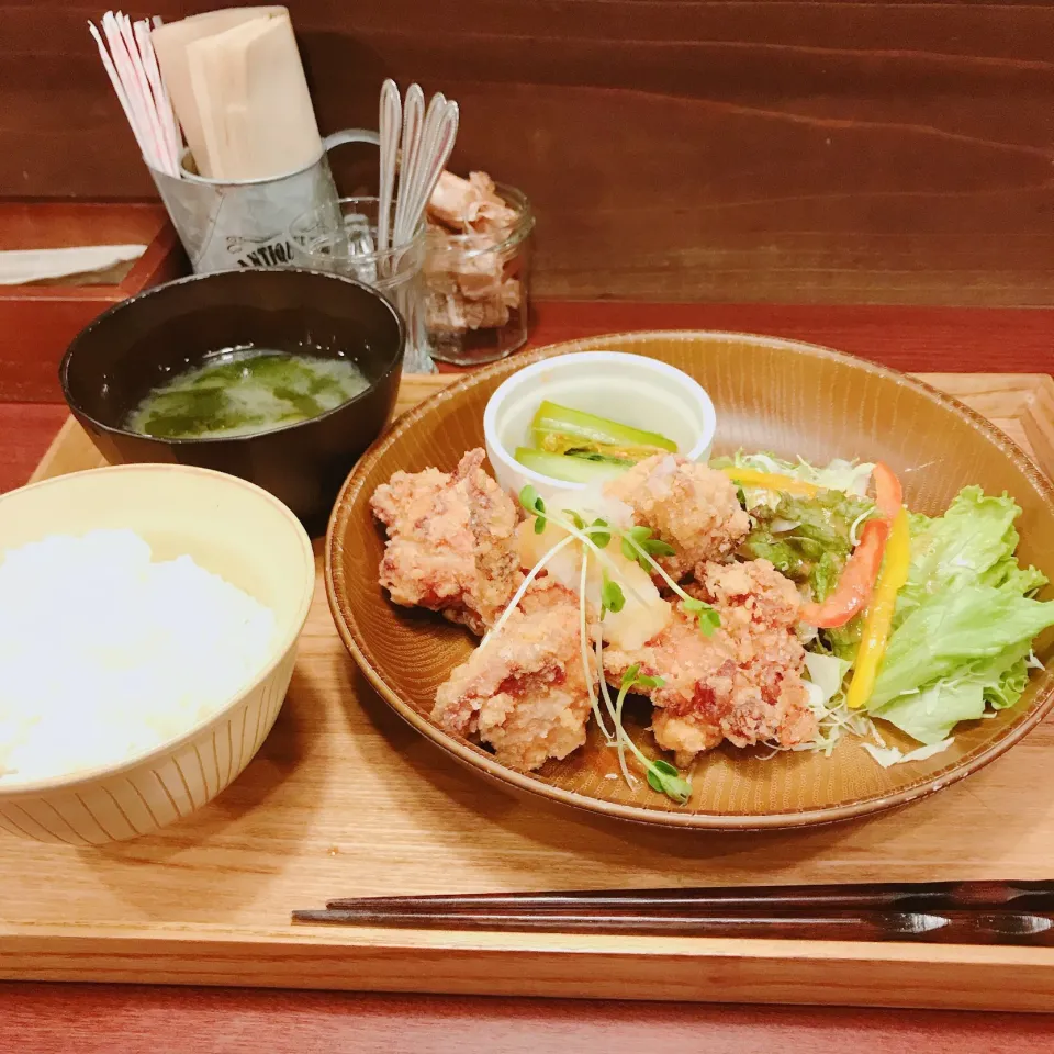 鶏からあげ おろしぽん酢|ちゃみこさん