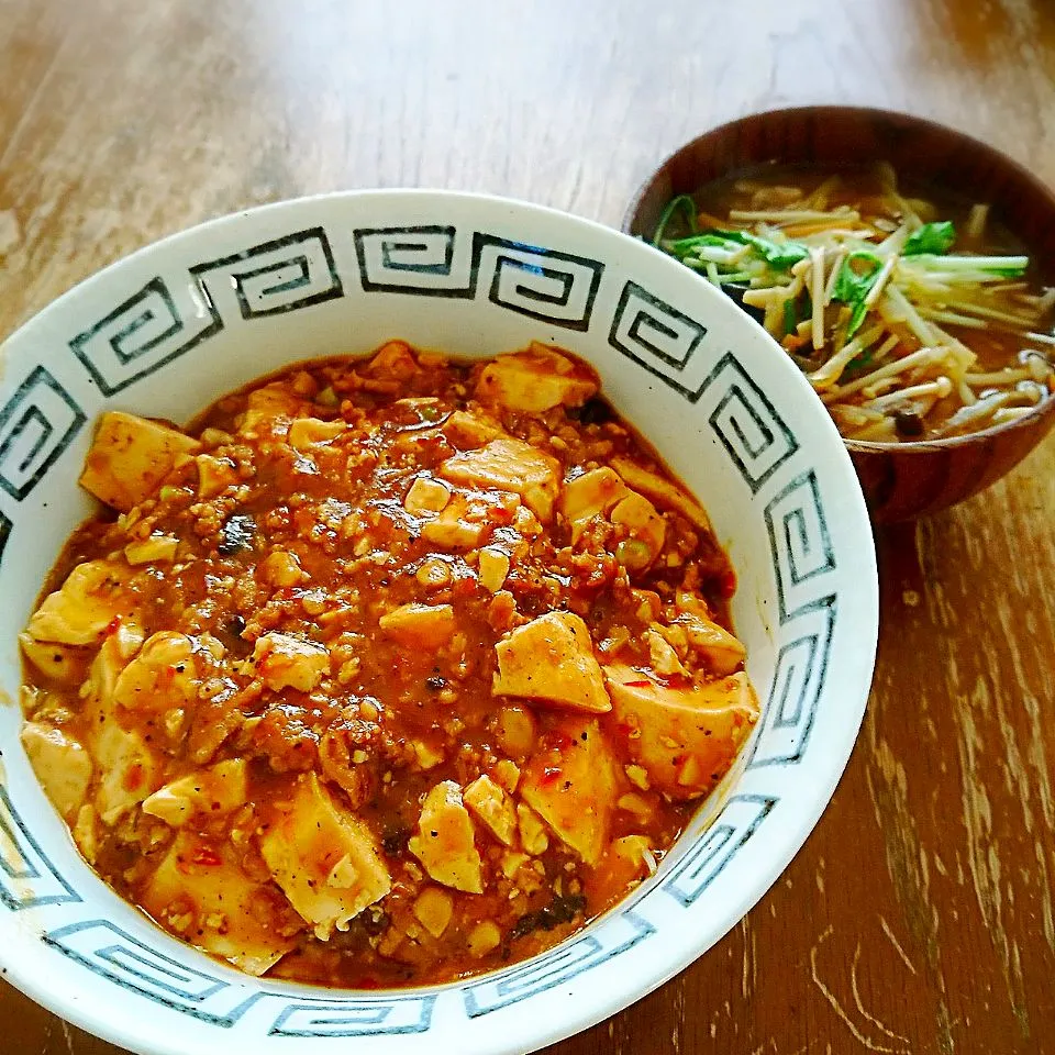 麻婆丼|プチテンよすさん