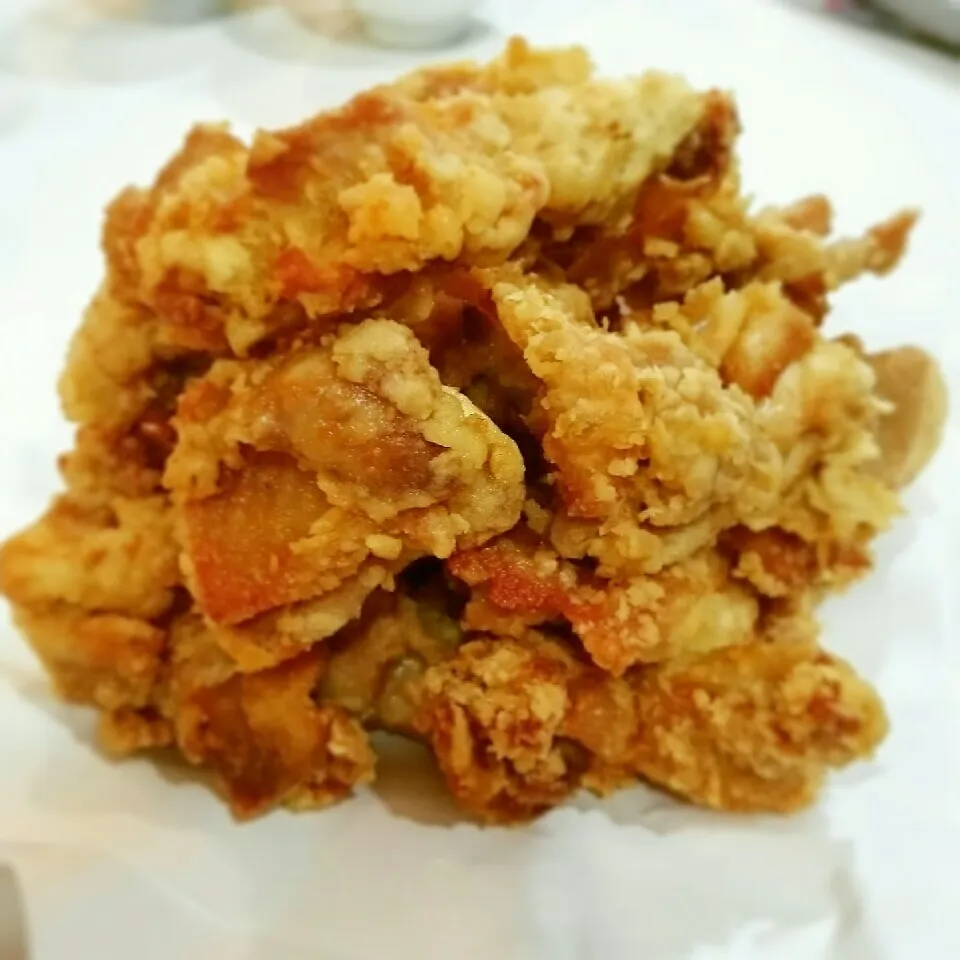 山盛り唐揚げ🍗❤|もんさん